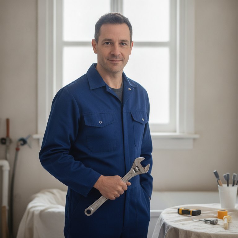 Portrait de Sébastien Loiseau, plombier chauffagiste